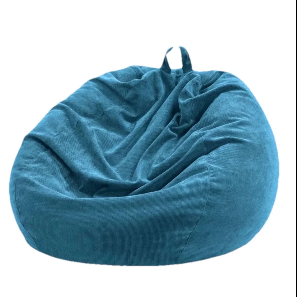 Bean Bag Chair Cover MEDIUM (200L)-BLUE ENCRE